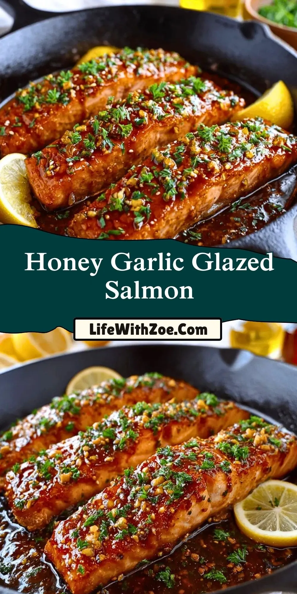 Honey Garlic Glazed Salmon (2)