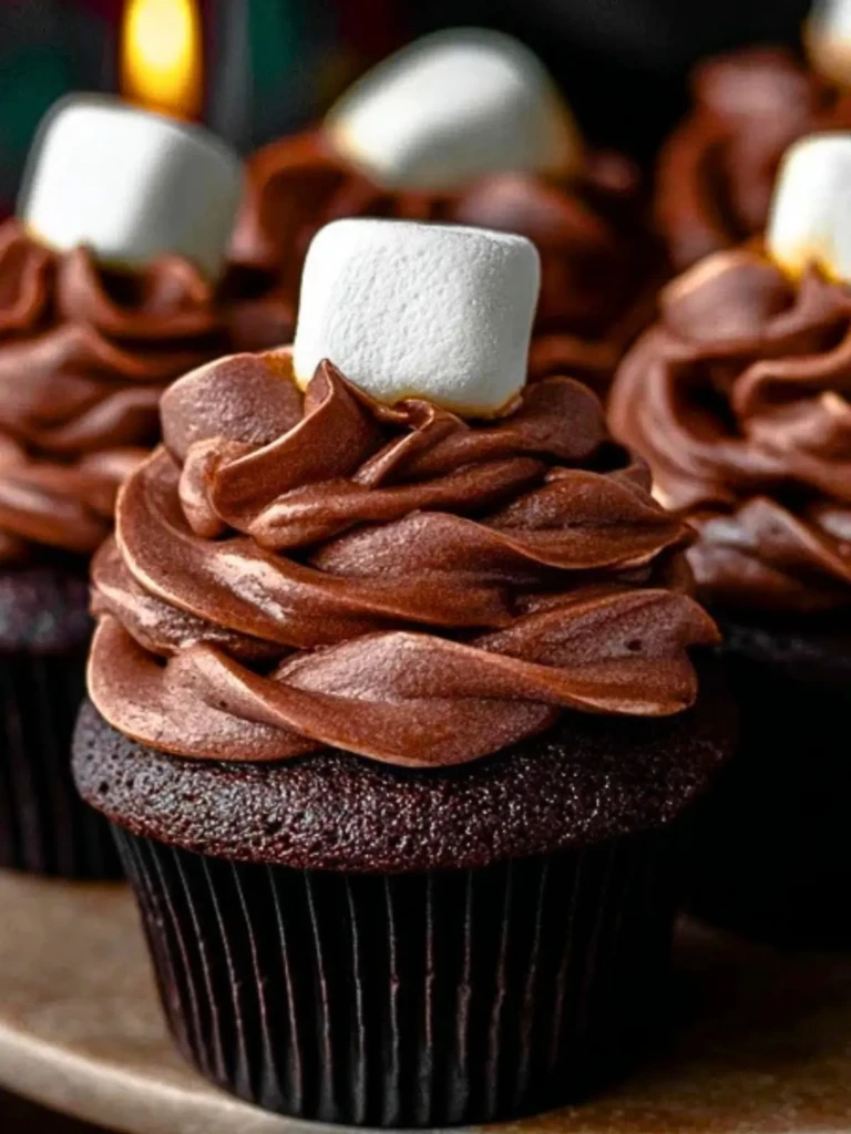 Hot Cocoa Cupcakes (1)