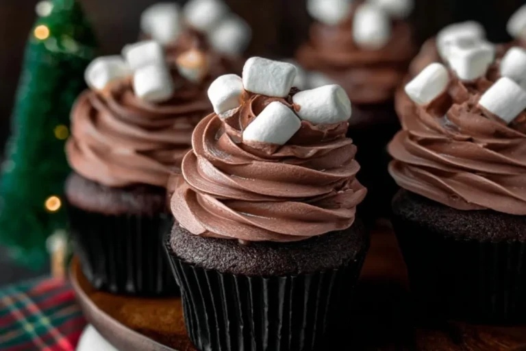 Hot Cocoa Cupcakes
