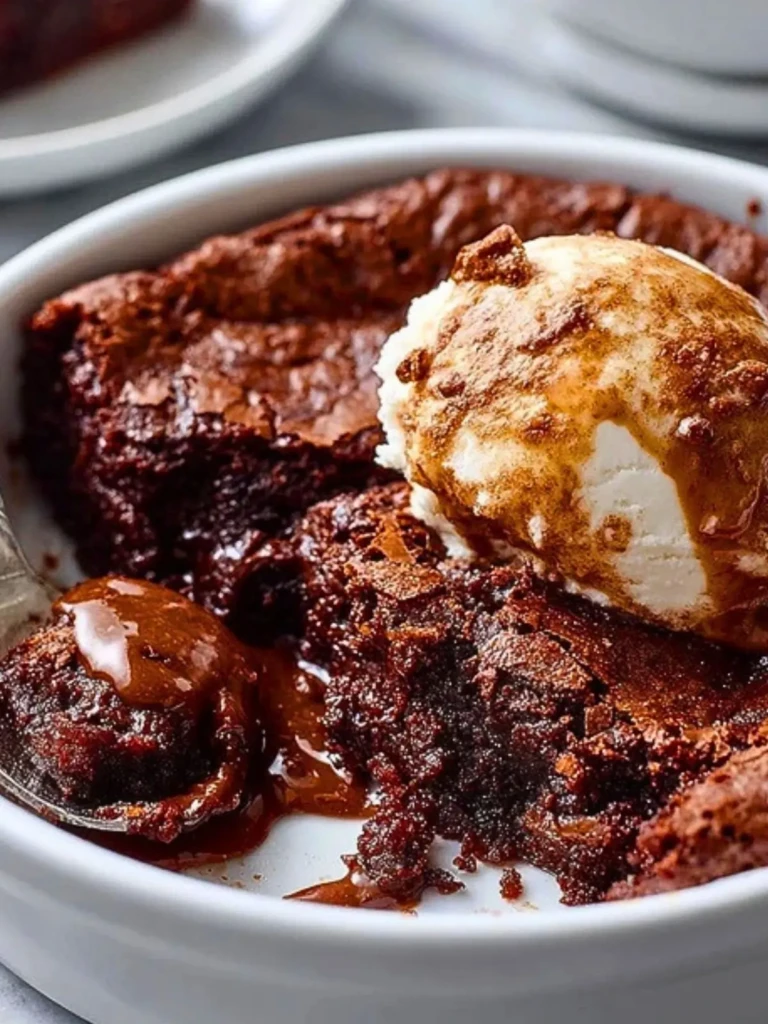 Ina Garten's Brownie Pudding (1)