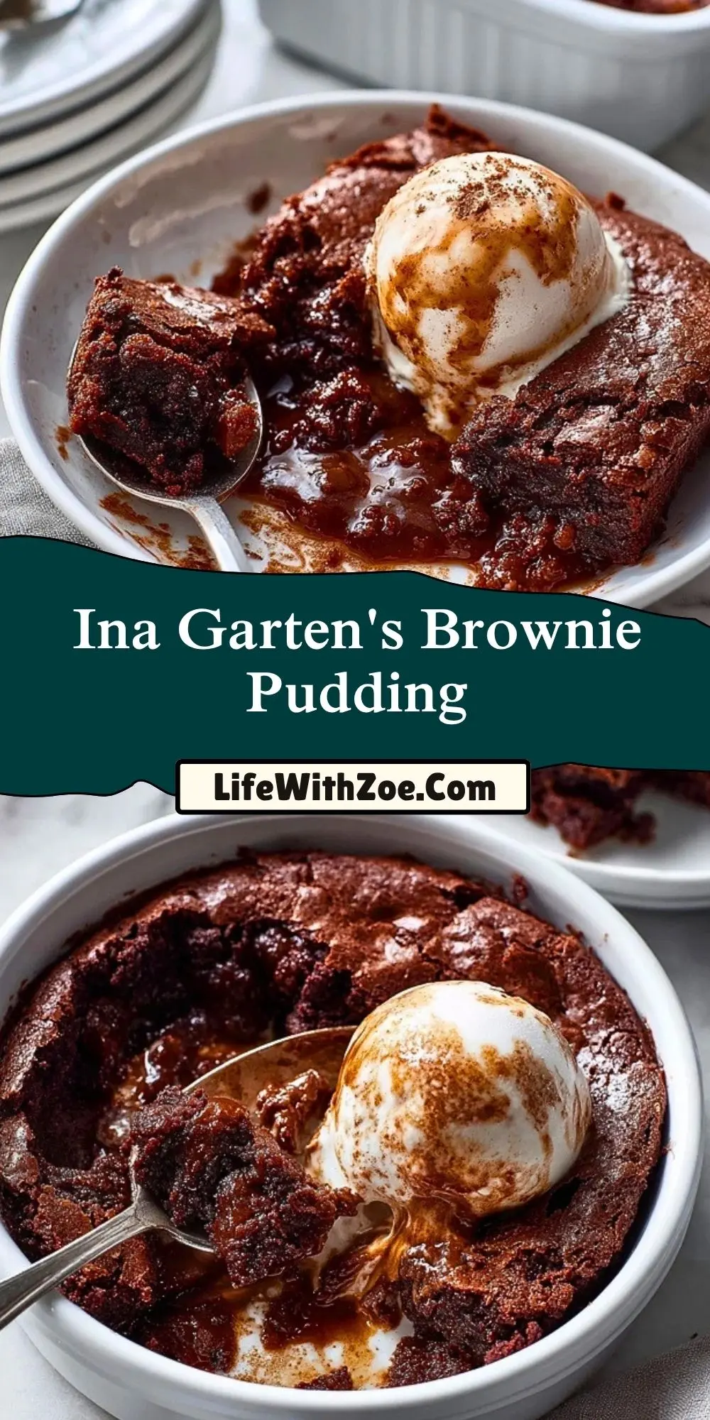 Ina Garten's Brownie Pudding (2)