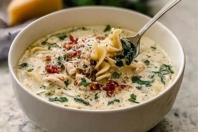 Italian White Lasagna Soup