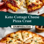 Keto Cottage Cheese Pizza Crust (2)