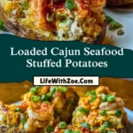 Loaded Cajun Seafood Stuffed Potatoes (1)