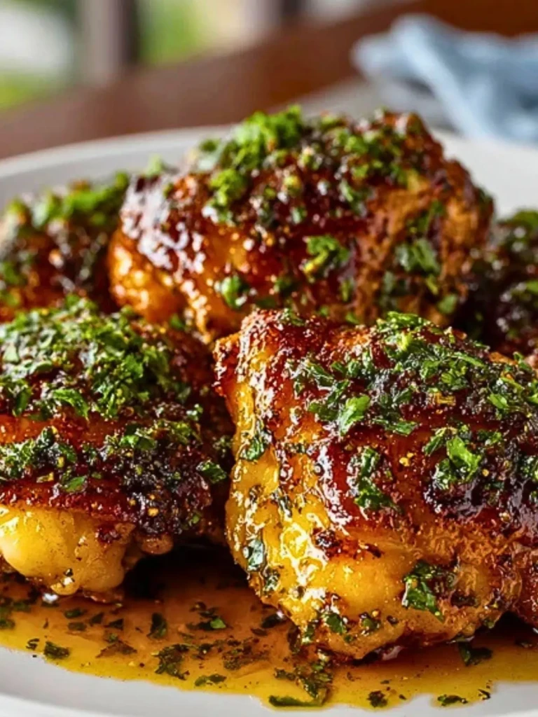 Maple Glazed Chicken Thighs (1)