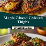 Maple Glazed Chicken Thighs (2)
