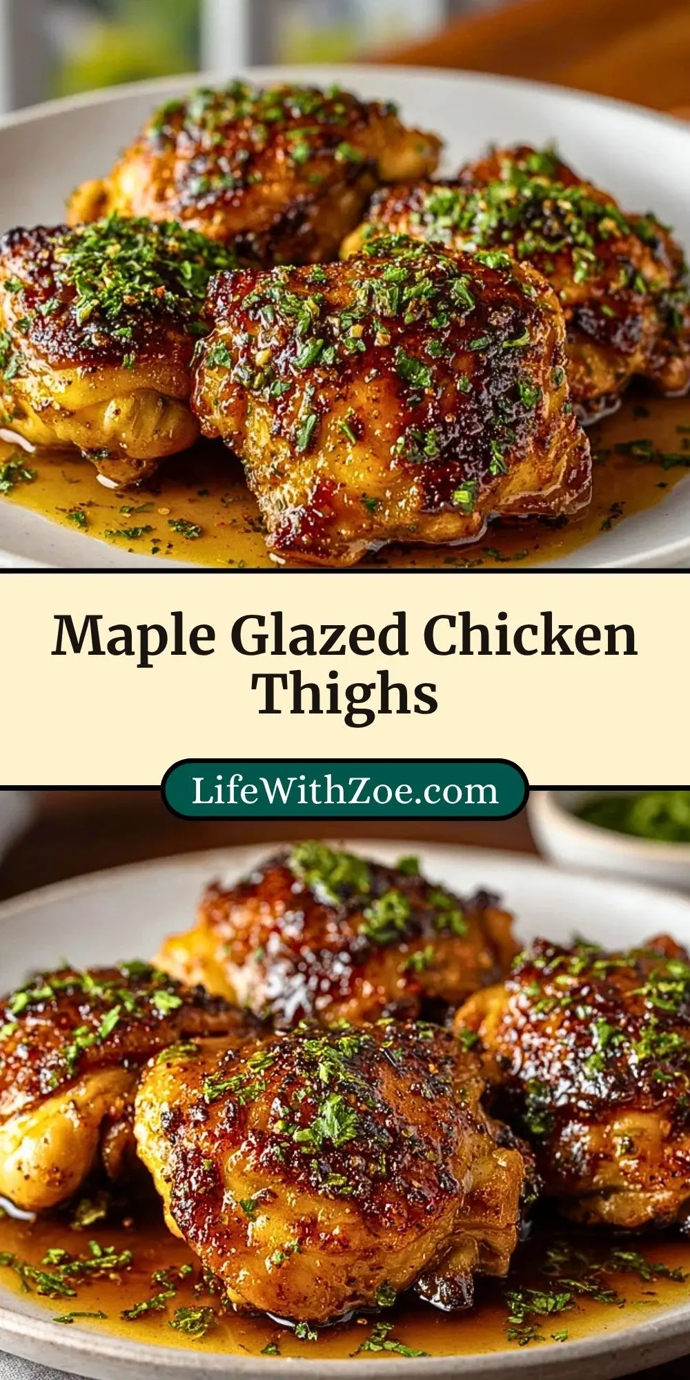 Maple Glazed Chicken Thighs (3)