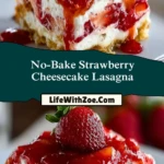 No-Bake Strawberry Cheesecake Lasagna (2)