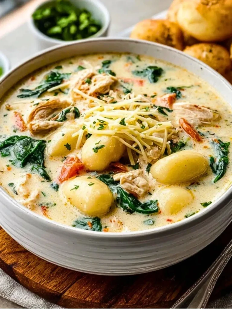 Olive Garden Chicken Gnocchi Soup (1)