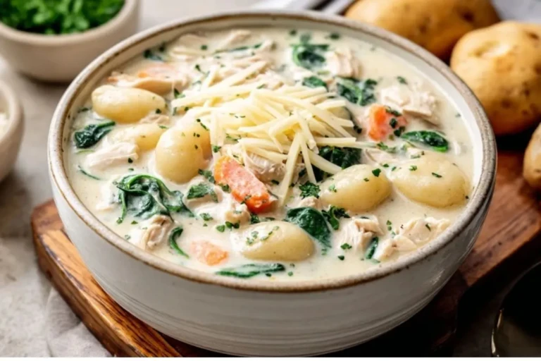 Olive Garden Chicken Gnocchi Soup
