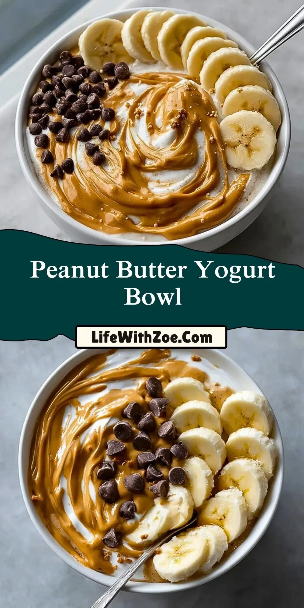 Peanut Butter Yogurt Bowl (2)