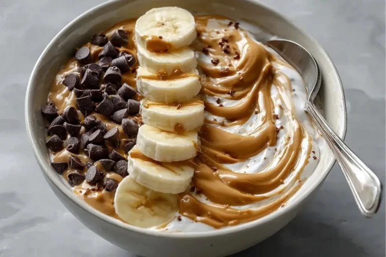 Peanut Butter Yogurt Bowl
