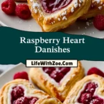 Raspberry Heart Danishes (2)