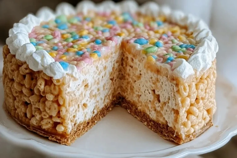 Rice Krispie Treat Cheesecake Recipe