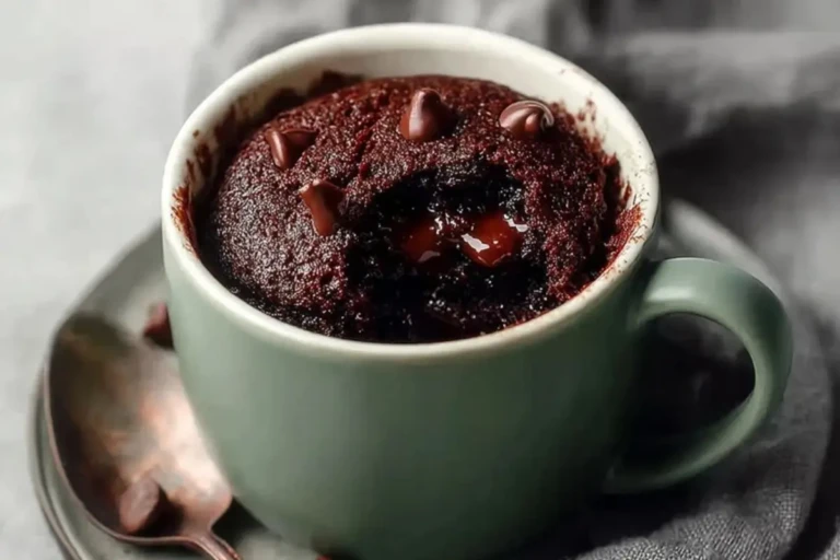 Simple Brownie In A Mug