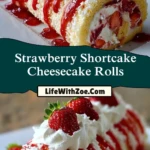 Strawberry Shortcake Cheesecake Rolls (2)