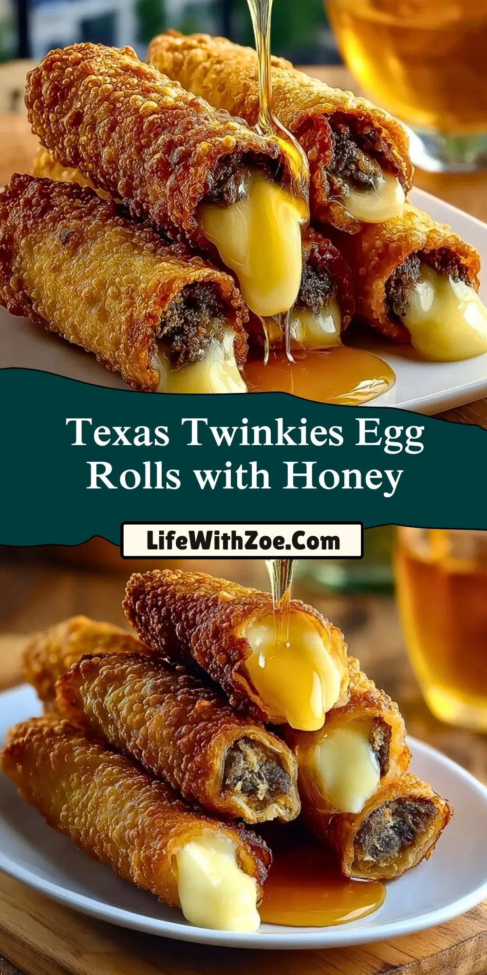 Texas Twinkies Egg Rolls with Honey (2)