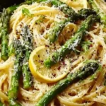 Asparagus Pasta with Lemon & Garlic