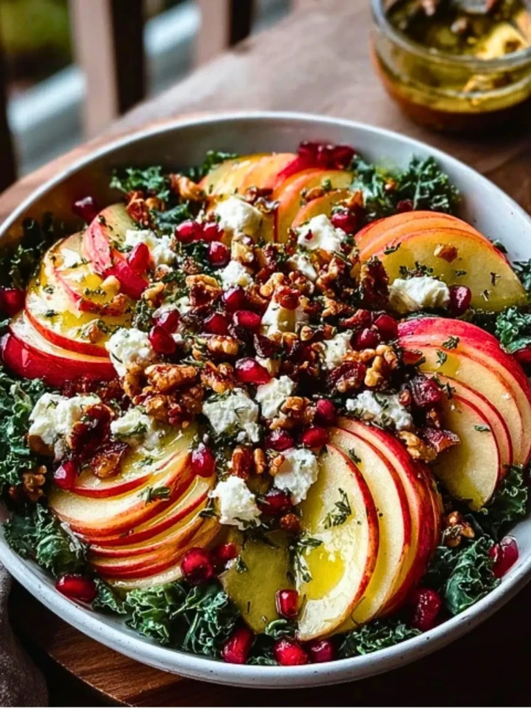 Autumn Harvest Honeycrisp Apple and Feta Salad (1)