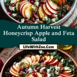 Autumn Harvest Honeycrisp Apple and Feta Salad (2)