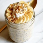 Banana Cream Pie Protein Overnight Oats