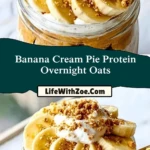 Banana Cream Pie Protein Overnight Oats (2)