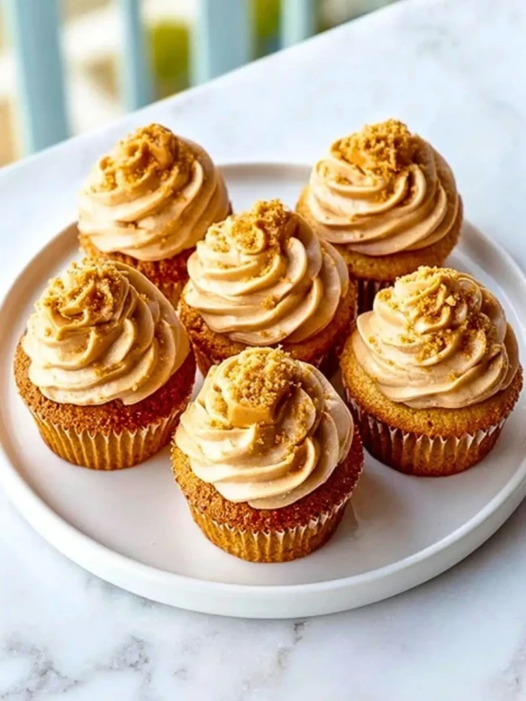 Biscoff Cookie Butter Cupcakes (1)