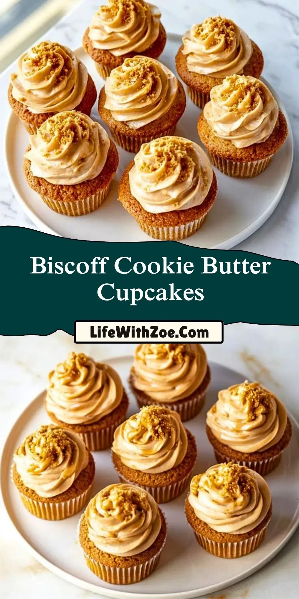 Biscoff Cookie Butter Cupcakes (2)