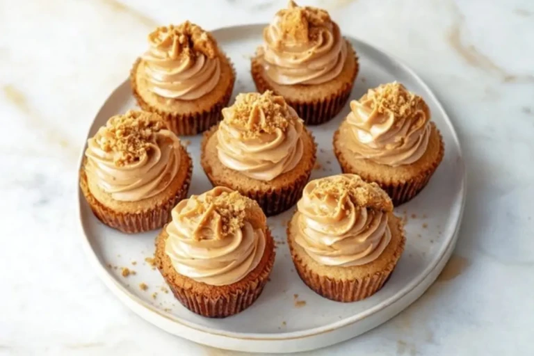 Biscoff Cookie Butter Cupcakes