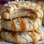 Caramel Cheesecake Cookies