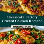 Cheesecake Factory Crusted Chicken Romano (2)