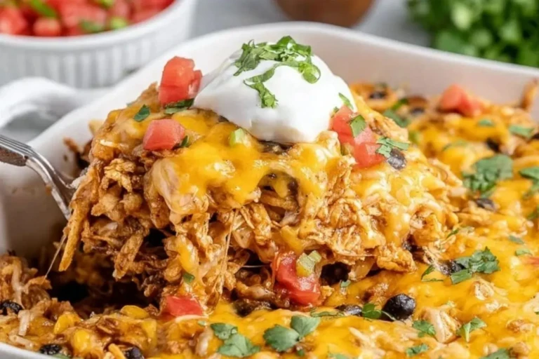 Cheesy Nacho Casserole