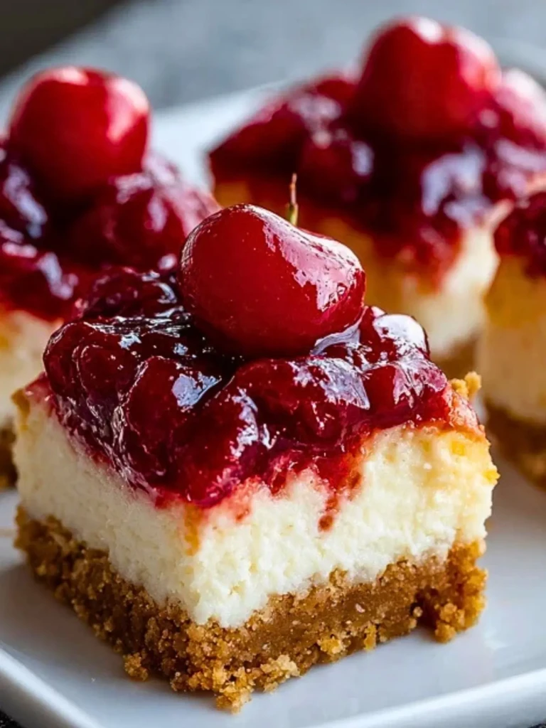 Cherry Cheesecake Bars (1)