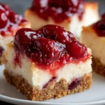 Cherry Cheesecake Bars