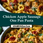 Chicken Apple Sausage One Pan Pasta (1)