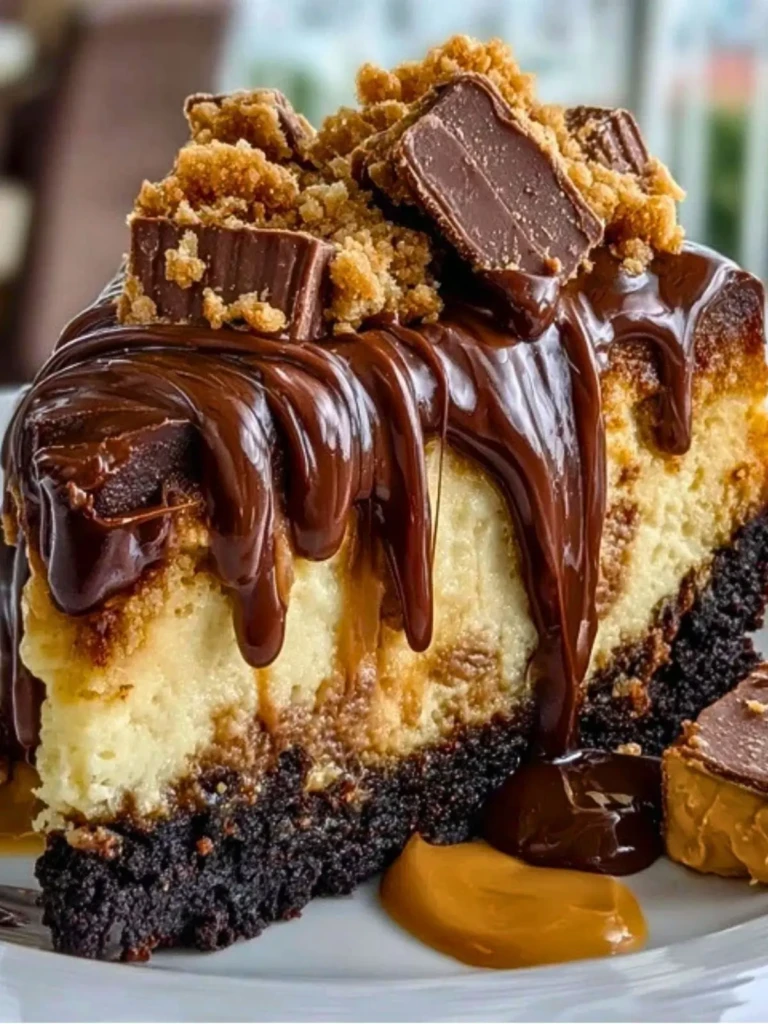 Chocolate Peanut Butter Cheesecake (1)