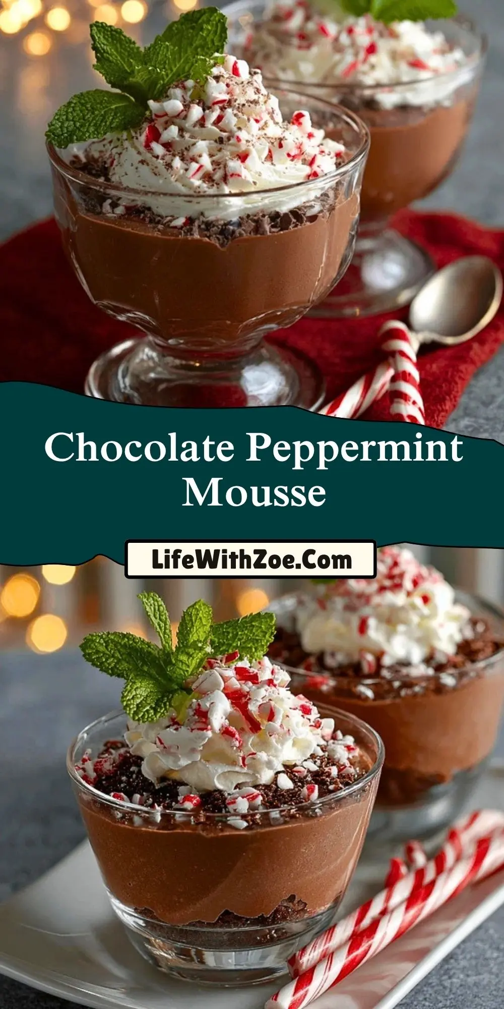 Chocolate Peppermint Mousse (2)