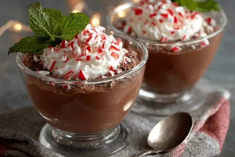Chocolate Peppermint Mousse