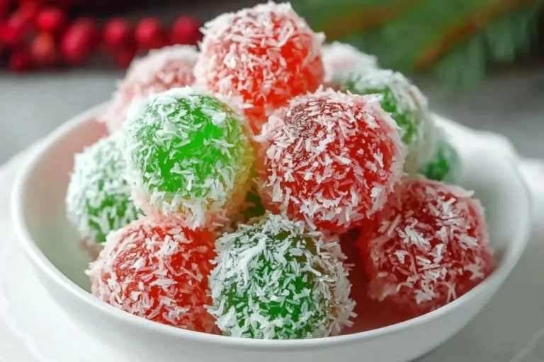 Christmas Jello Balls