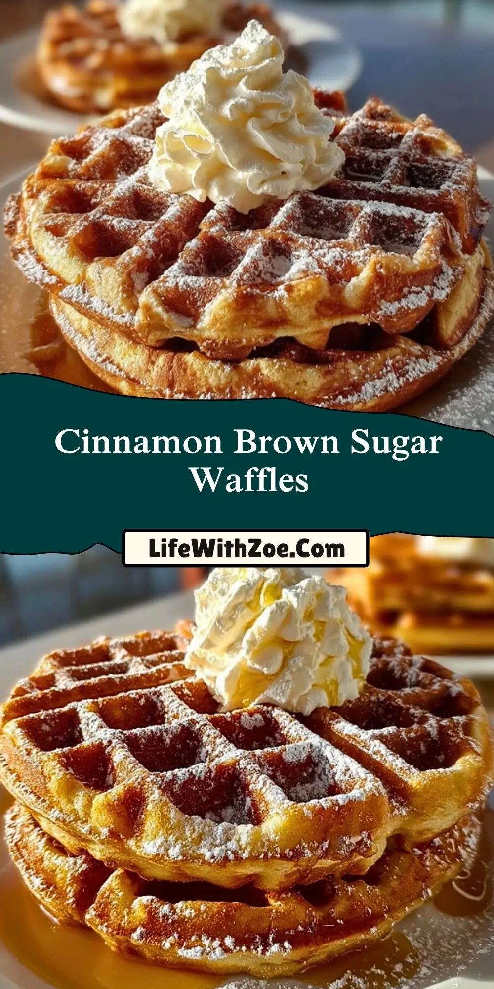 Cinnamon Brown Sugar Waffles (2)