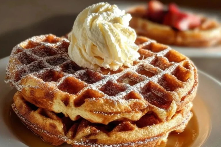 Cinnamon Brown Sugar Waffles