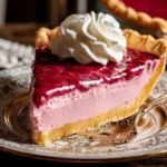Cranberry Custard Pie