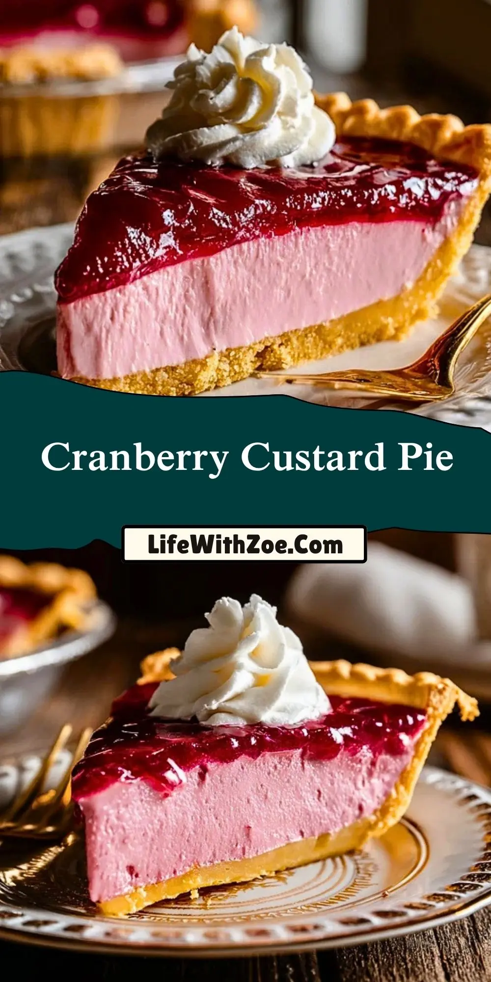 Cranberry Custard Pie (2)