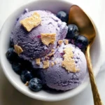 Creamiest Ninja Creami Blueberry Cheesecake Protein Ice Cream Ever