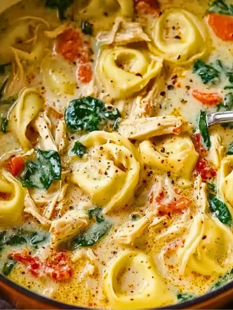 Creamy Chicken Tortellini Soup (1)