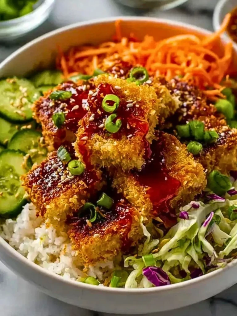 Crispy Coconut Crusted Tofu Bowl (1)