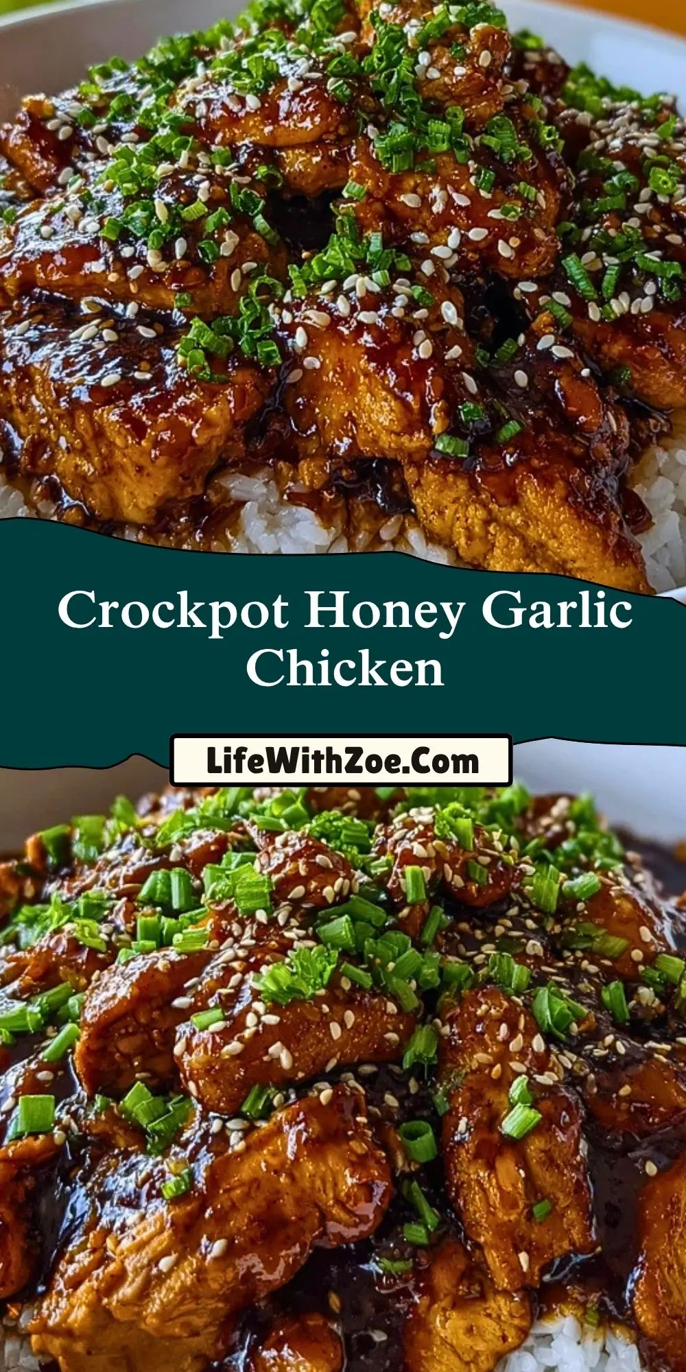 Crockpot Honey Garlic Chicken (2)
