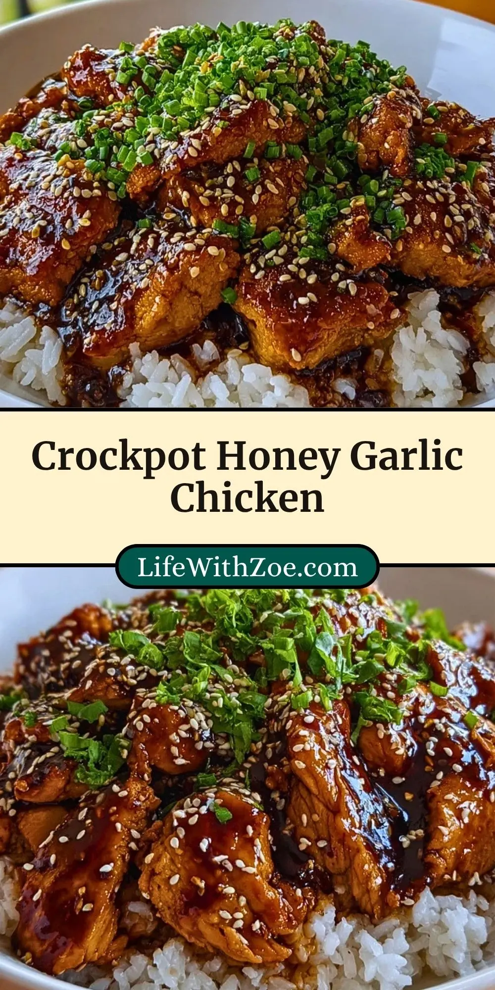 Crockpot Honey Garlic Chicken (3)