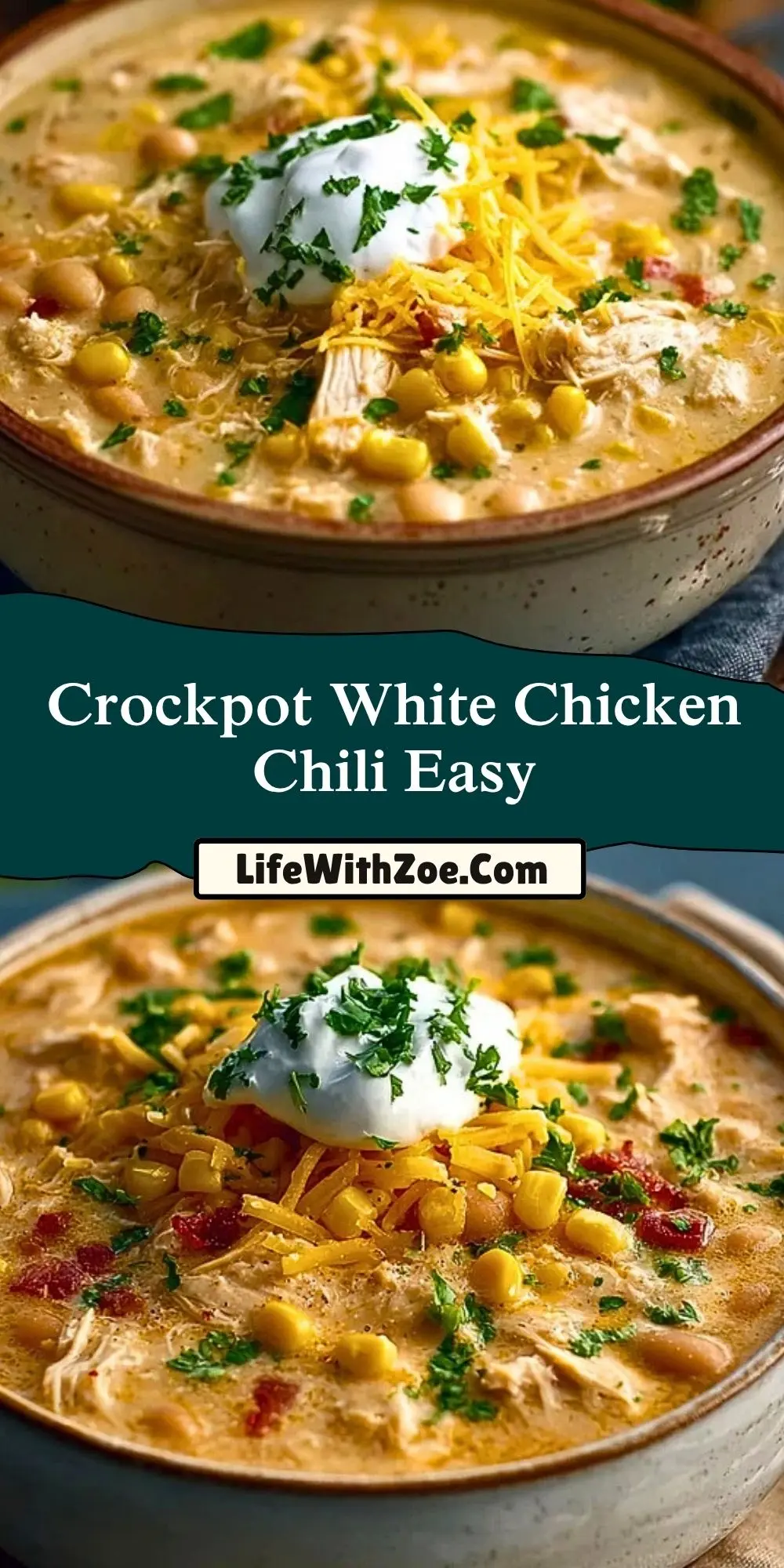 Crockpot White Chicken Chili Easy (2)