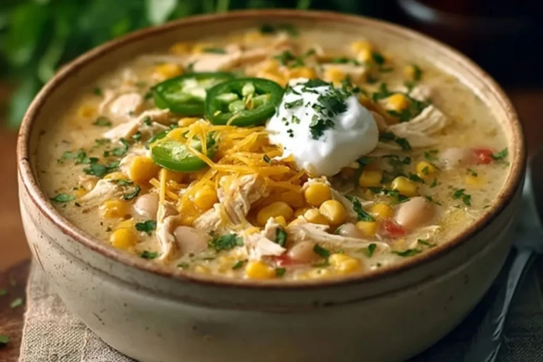 Crockpot White Chicken Chili Easy